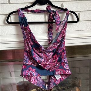 Paisley Halter Top/Bandana Top